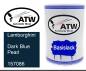 Preview: Lamborghini, Dark Blue Pearl, 157086: 500ml Lackdose, von ATW Autoteile West.